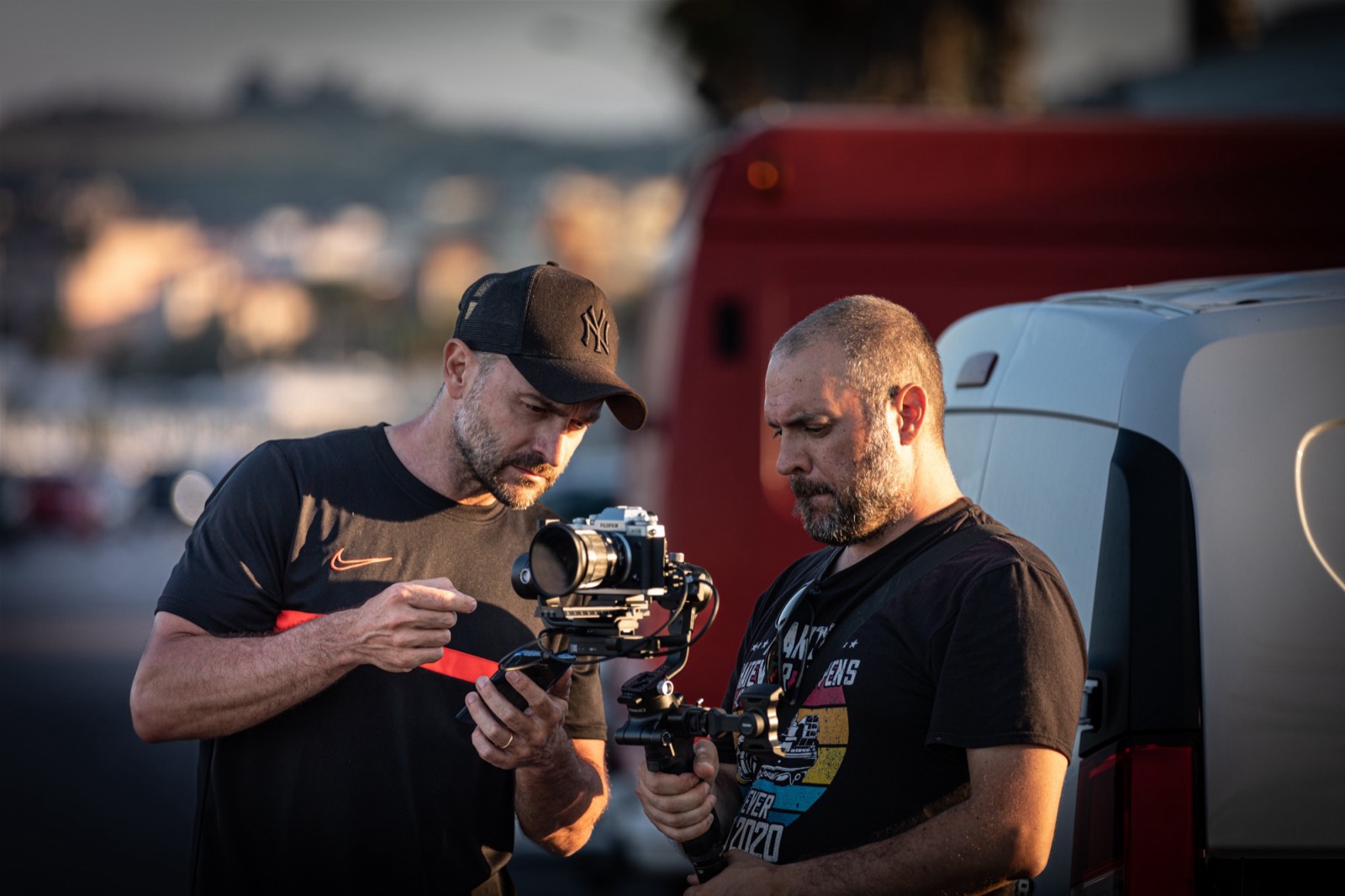 Jack & Rov sul set Fiido