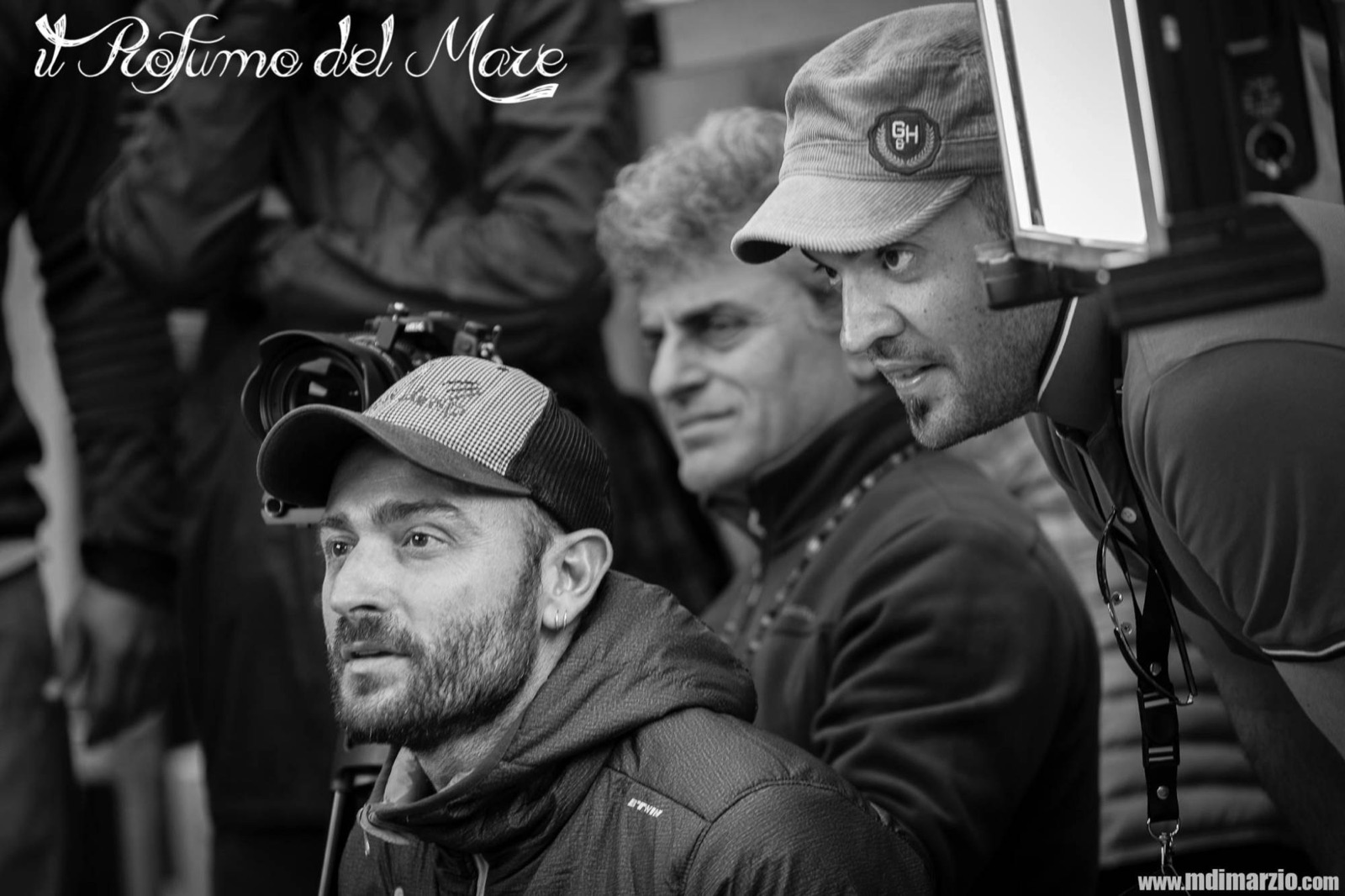 I registi sul set di Il profumo del mare