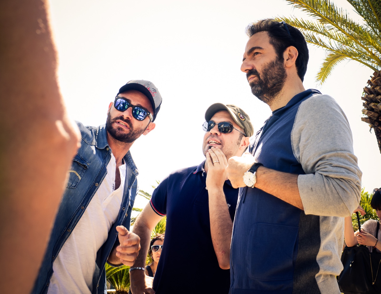 Indicazioni di regia sul set dello spot Regione Marche