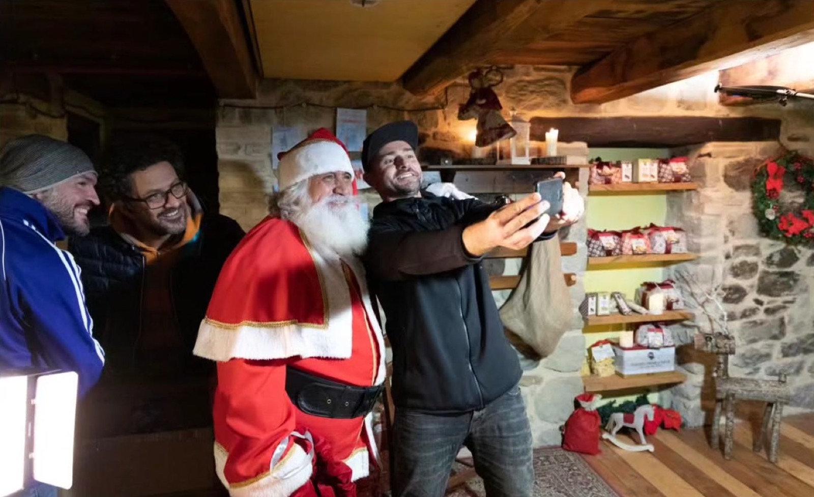 Jack & Rov sul set natalizio