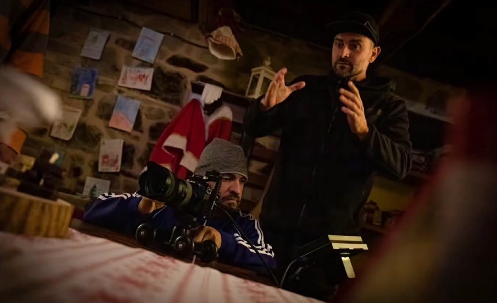 Jack & Rov sul set natalizio