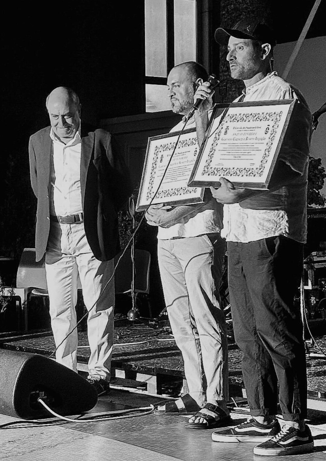Jack & Rov a una premiazione