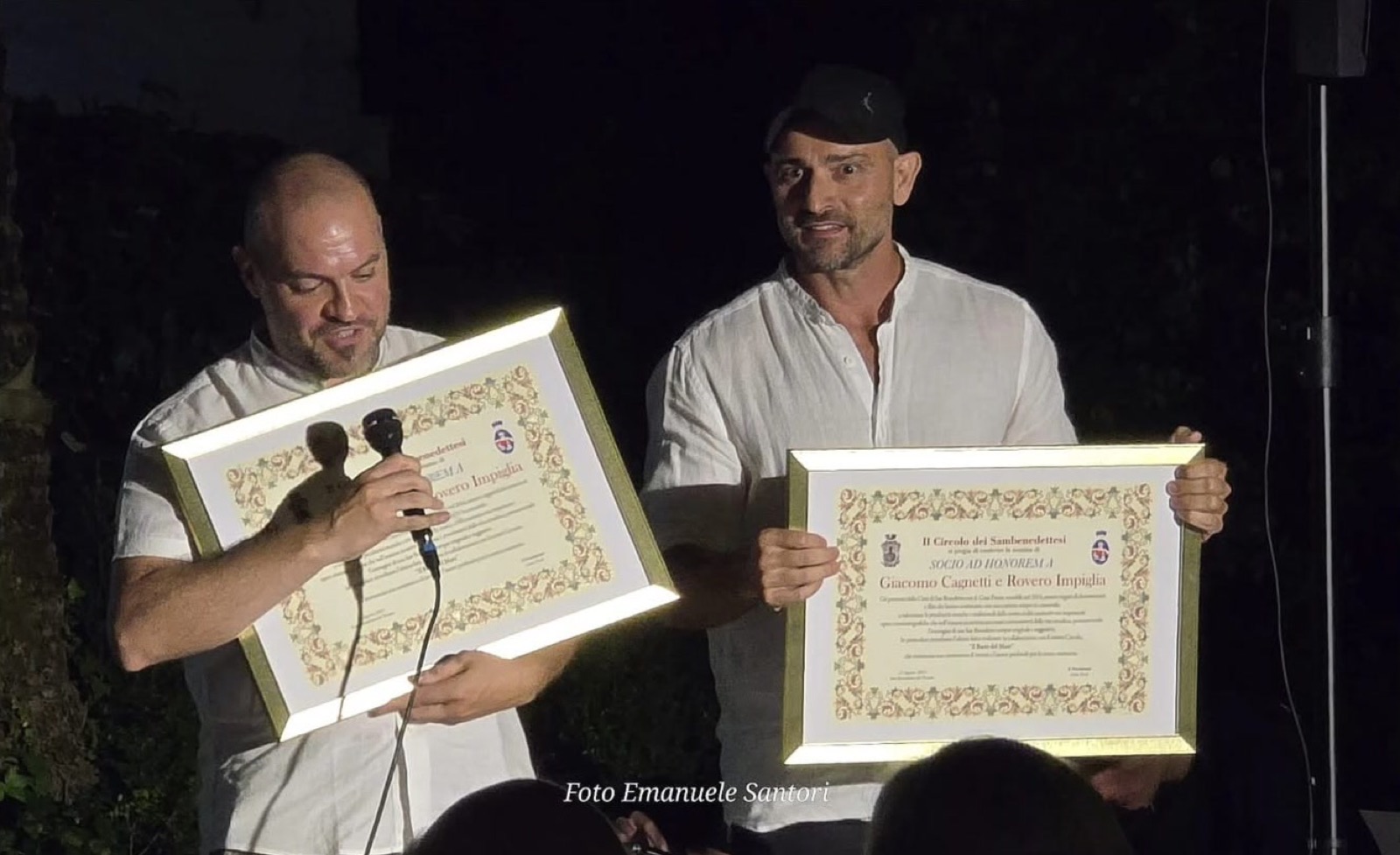 Jack & Rov a una premiazione